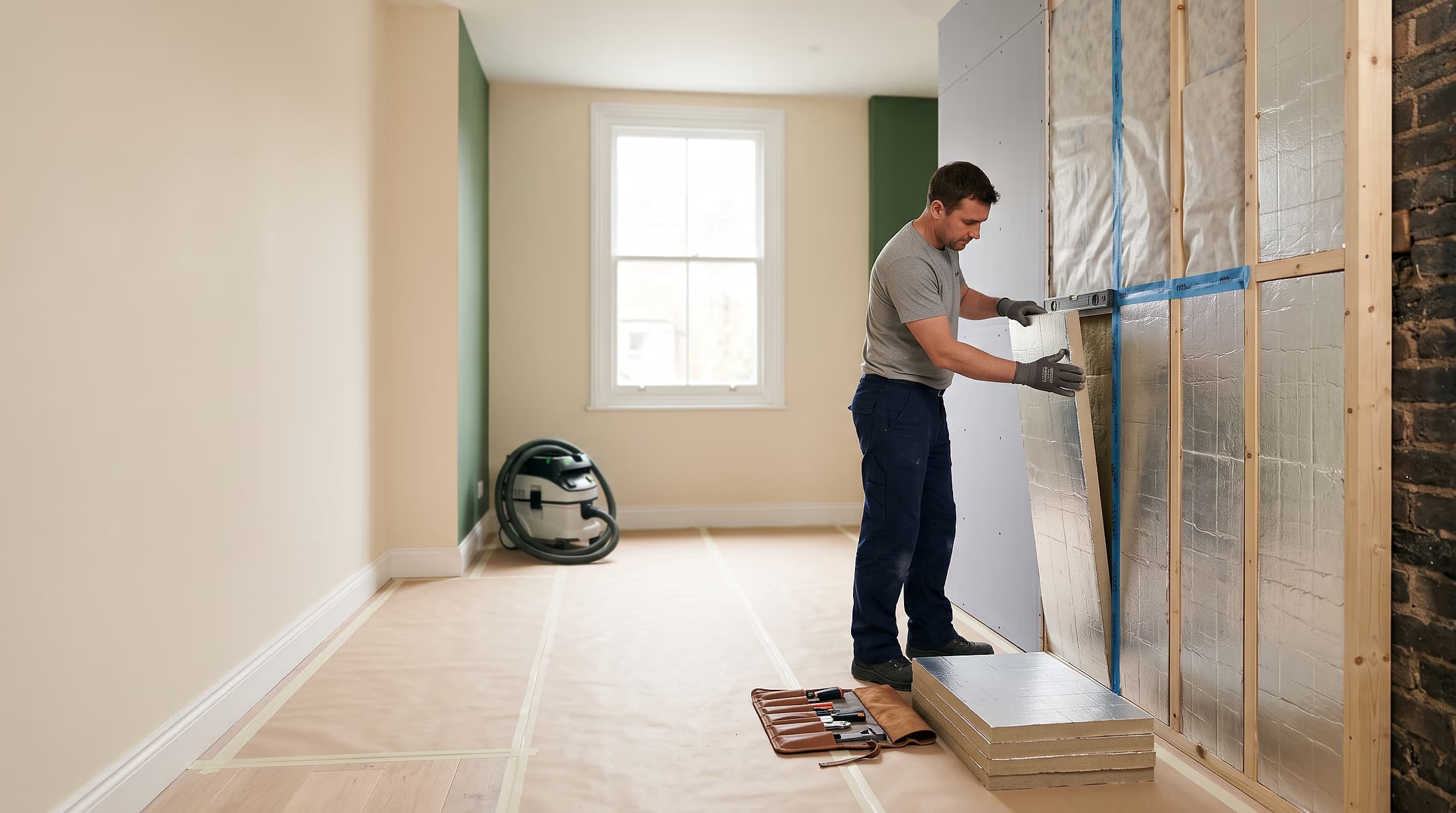 Insulation — step 3: Installation